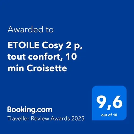 Apartment Etoile Cosy 2 P, Confort, 10 Min Croisette